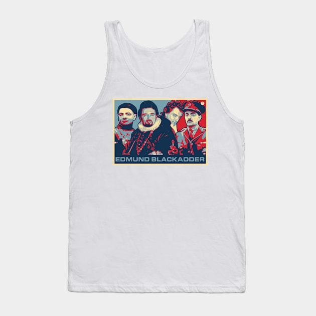 Edmund Blackadder Tank Top by DAFTFISH